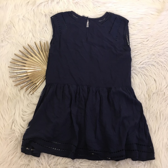 🔹SOLD🔹Ecote Urban Outfitters Blue Eyelet Dress - Picture 8 of 8
